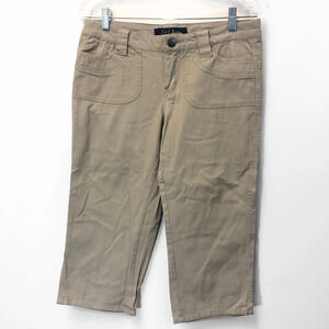 Earl JEAN khaki capri pant‎ 9